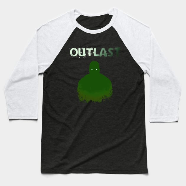 Outlast - another survival horror Baseball T-Shirt by atizadorgris